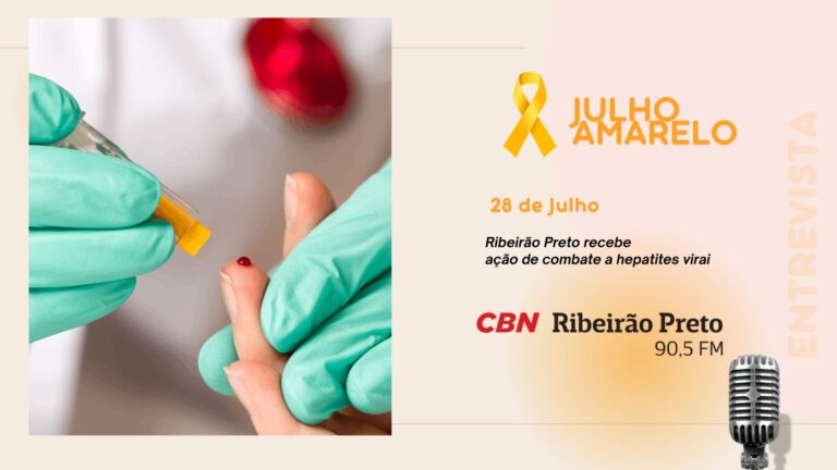 Rádio CBN – Ribeirão Preto recebe ação de combate a hepatites virais