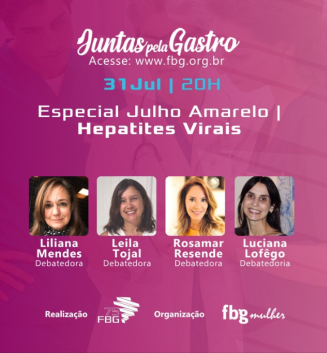 Juntas pela Gastro | Hepatites Virais