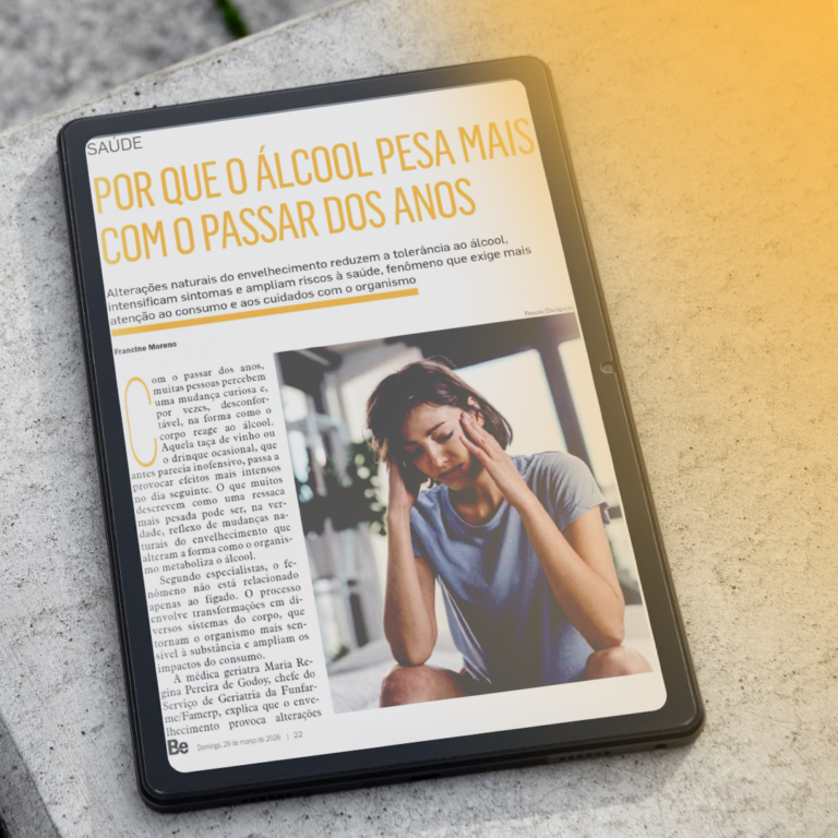 Riscos do álcool com relação à idade